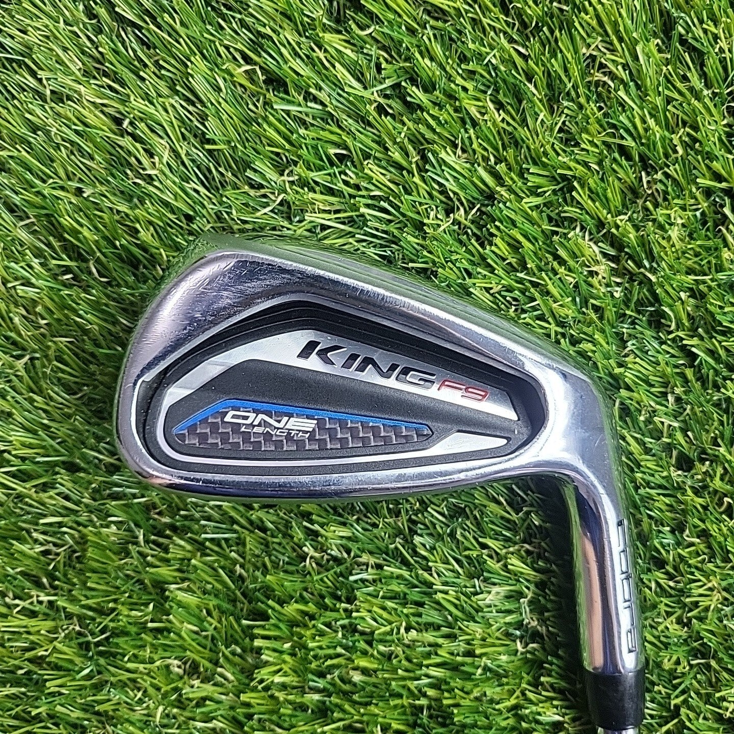 Cobra F9 One Length 9 Iron KBS Tour 90 Regular Flex Shaft