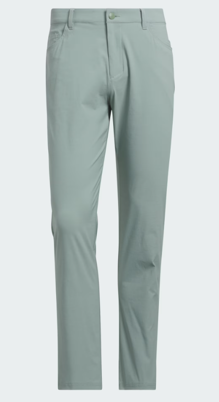 adidas Ultimate365 5 Pocket Golf Trousers Silver Green Various Sizes *BRAND NEW*