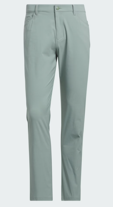 adidas Ultimate365 5 Pocket Golf Trousers Silver Green Various Sizes *BRAND NEW*