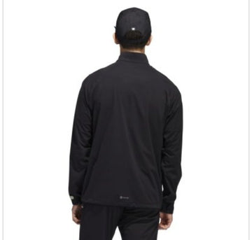 Adidas Rain.RDY Full Zip Waterproof Golf Jacket Black HN4128 Size S *BRAND NEW*
