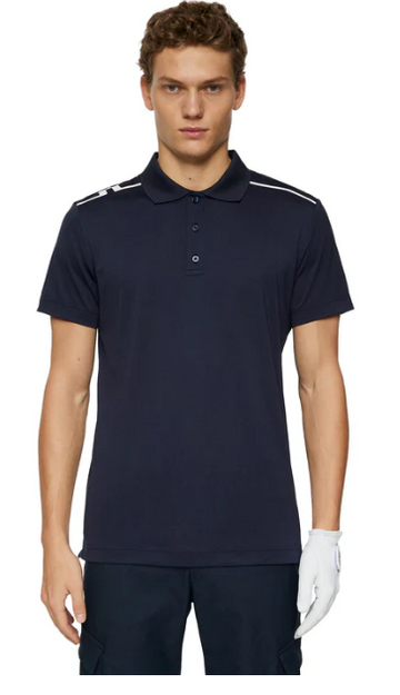 J.Lindeberg Golf Lionel Polo Shirt SS25 Navy