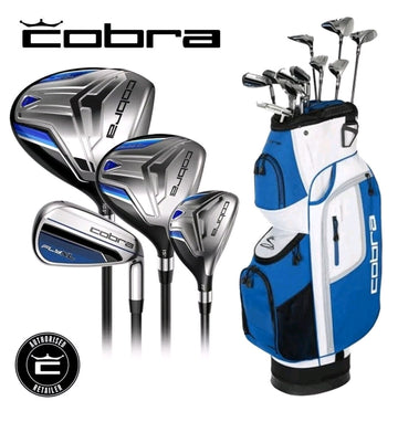 Cobra Fly XL Full Golf Set 13 Piece With Bag Stiff Flex Right Handed *BRAND NEW*