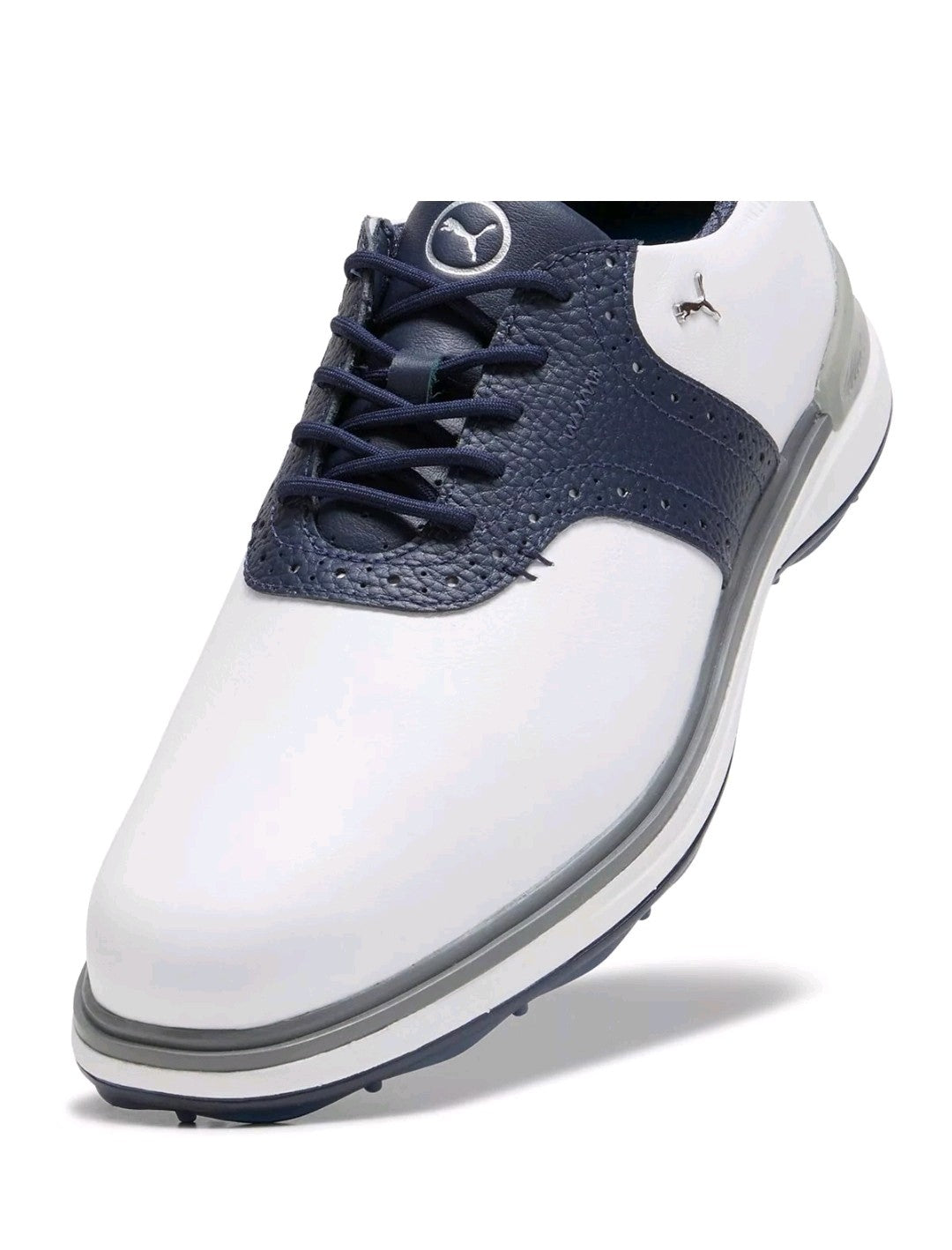 Puma Avant Spikeless Golf Shoes White/Blue UK 9.5 *BRAND NEW*