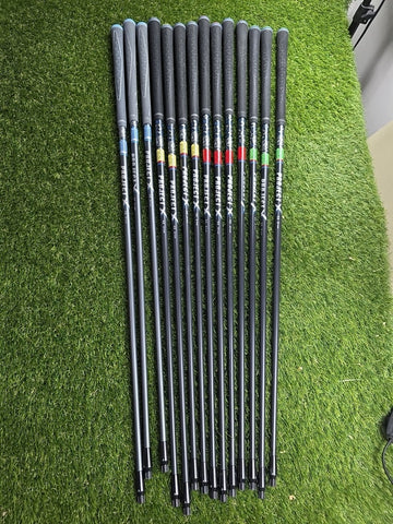 Job Lot Of Golf Club Iron Fitting Shafts All Project X Shafts X14 Various Flex 