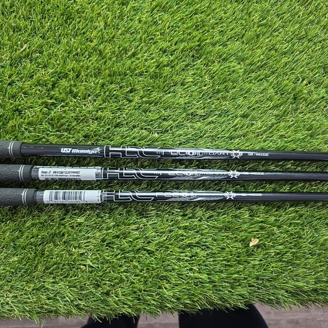 Callaway Opus Wedge Set 52/56/60 Recoil Dart 50 Wedge Shafts Undersize Grips