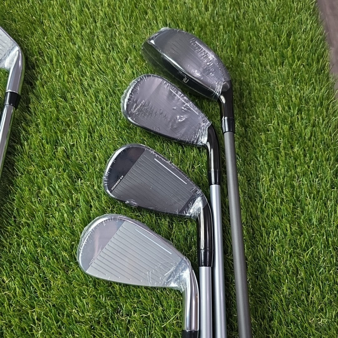Cobra T Rail 2023 Iron Set 5H + 6-PW + GW + SW Left Handed *BRAND NEW*