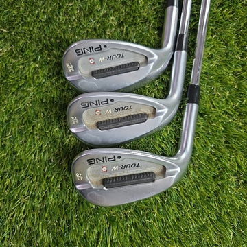 Ping Tour W Wedge Set 47/56/58 AWT Stiff Flex Shafts *LEFT HANDED*