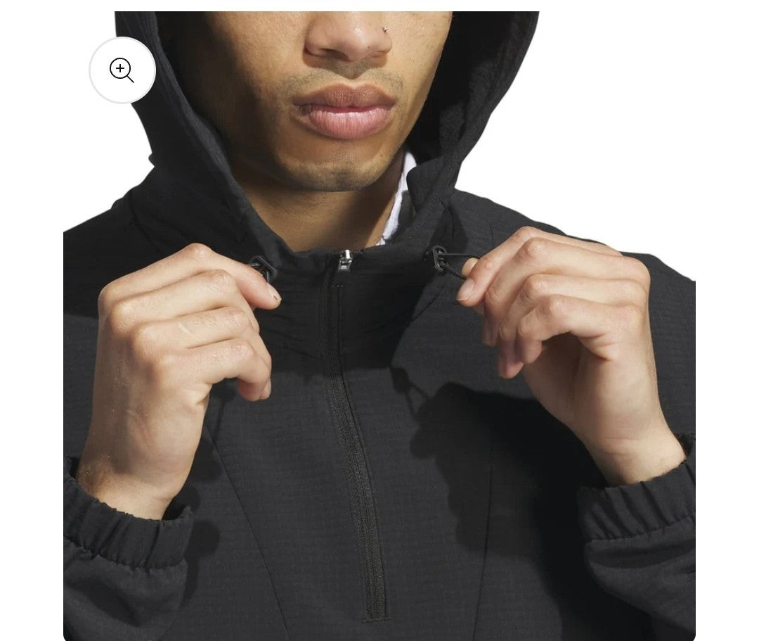 adidas Ultimate365 Golf Anorak IT2354 Black Size S *BRAND NEW*