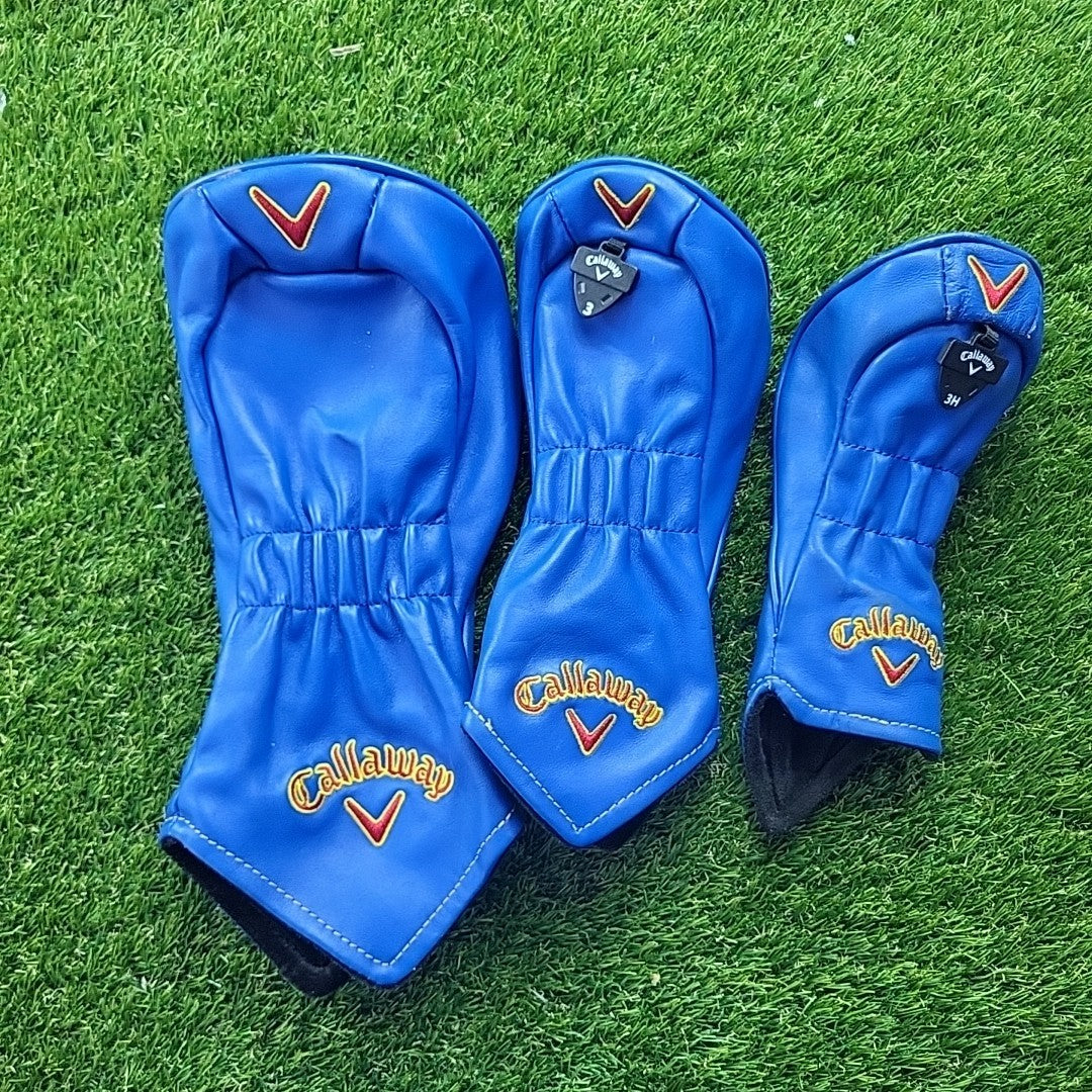 Callaway Ltd Edition PGA Championship 2022 Headcover Set Driver Fairway Hybrid