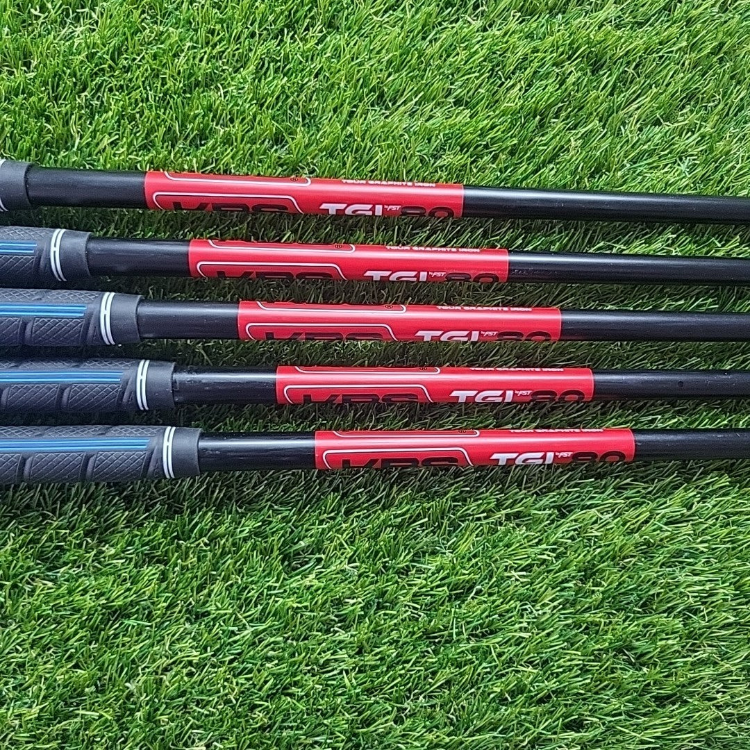 PXG 0311P Gen 5 Iron Set 6-PW KBS TGI 80 Stiff Flex Graphite Shafts