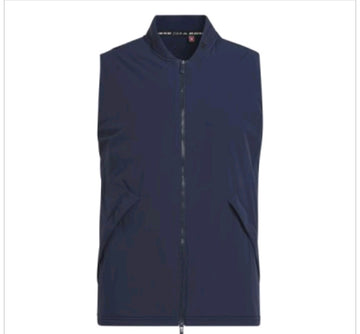 adidas Ultimate365 Tour Frostguard Full-Zip Padded Vest HZ3222 Navy Size XL NEW