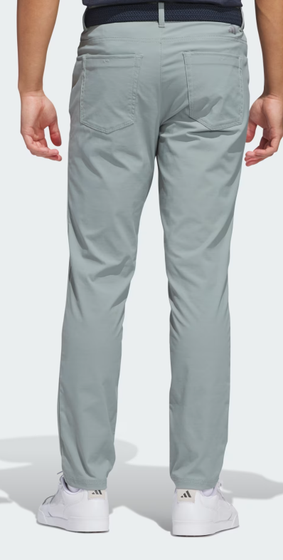 adidas Ultimate365 5 Pocket Golf Trousers Silver Green Various Sizes *BRAND NEW*