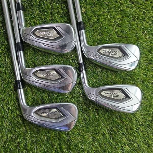 Titleist T400 Iron Set 6-PW Fubuki 55 Regular Flex Graphite Shafts