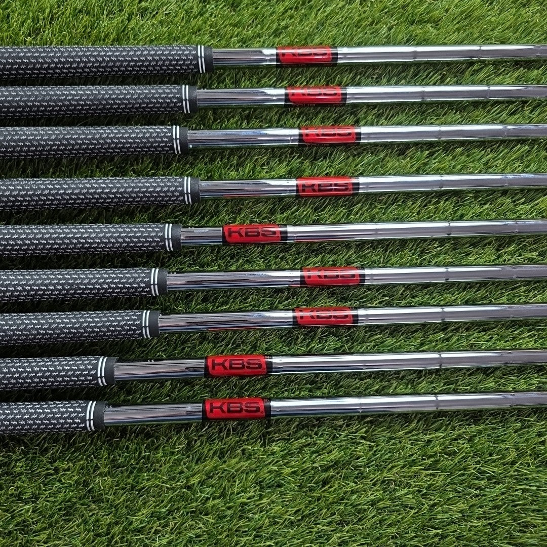 Cobra T Rail 2023 Iron Set 4-PW + GW + SW KBS Tour Regular Flex L/H *BRAND NEW*