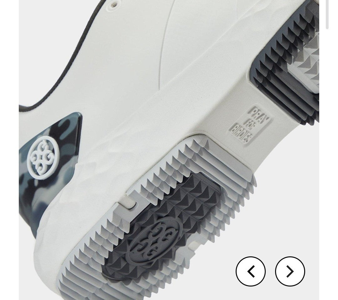 G/Fore MG4+ Camo Accent Golf Shoes Snow/Charcoal Camo