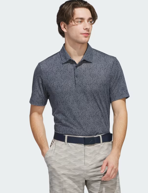 adidas Ultimate 365 Mini Bunker Polo Shirt 2025 UK SMALL JF9006 Navy