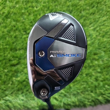 Callaway Paradym Ai Smoke 5 Hybrid 24 Deg Cypher Sixty 5.5 Regular *LEFTY* VGC