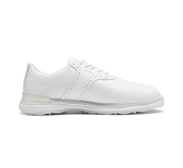 Puma Avant Spikeless Golf Shoes White/Ash Gray UK 7.5 *BRAND NEW*