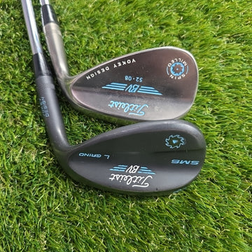 Titleist Vokey / SM6 Wedge Set 52 & 58 Degree Dynamic Gold Spinner Shafts