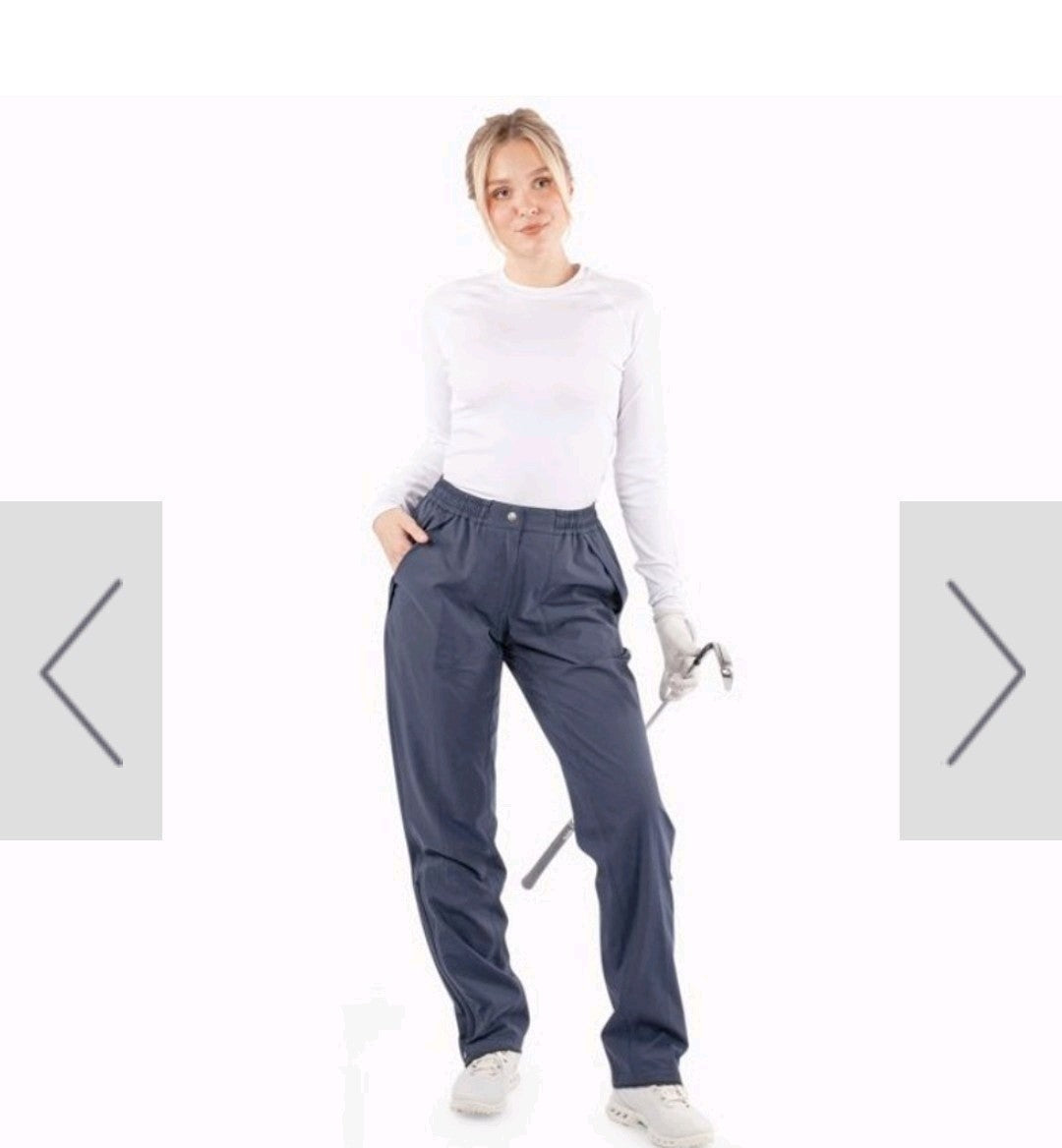 Galvin Green Waterproof Angie Golf Trousers Navy Ladies UK S *BRAND NEW*
