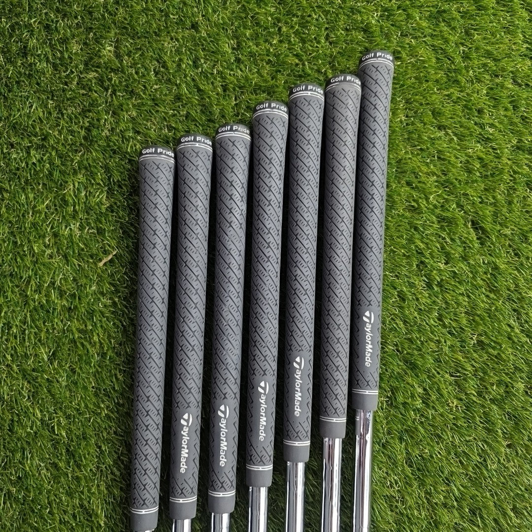 Taylormade P7mc Raw Iron Set 4-PW KBS Tour Stiff Flex Shafts *RARE*