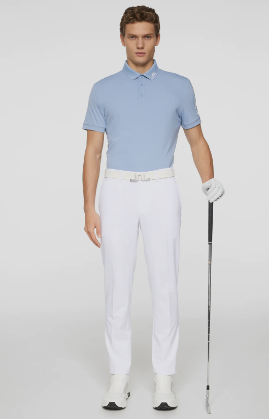 J Lindeberg Tour Tech Golf Polo Shirt Rain Washed SIZE XL