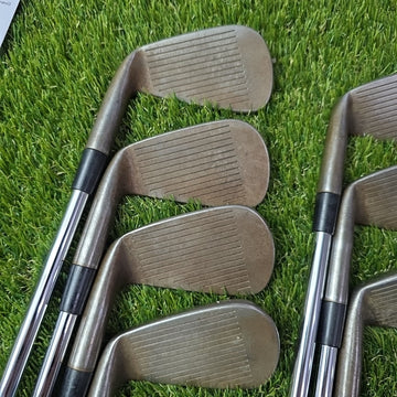 Taylormade P7mc Raw Iron Set 4-PW KBS Tour Stiff Flex Shafts *RARE*
