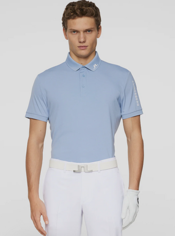 J Lindeberg Tour Tech Golf Polo Shirt Rain Washed SIZE XL