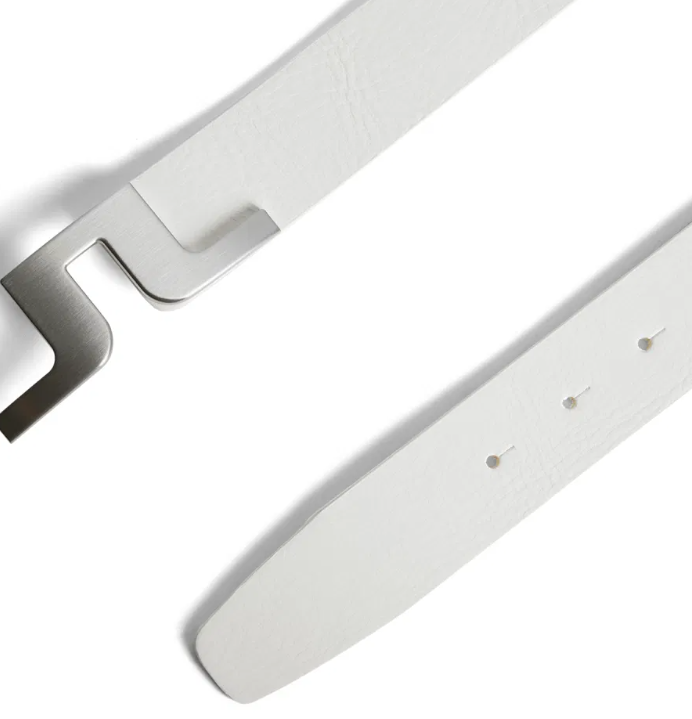 J Lindeberg Bridger Belt SS2025 Navy & White Available *BRAND NEW*