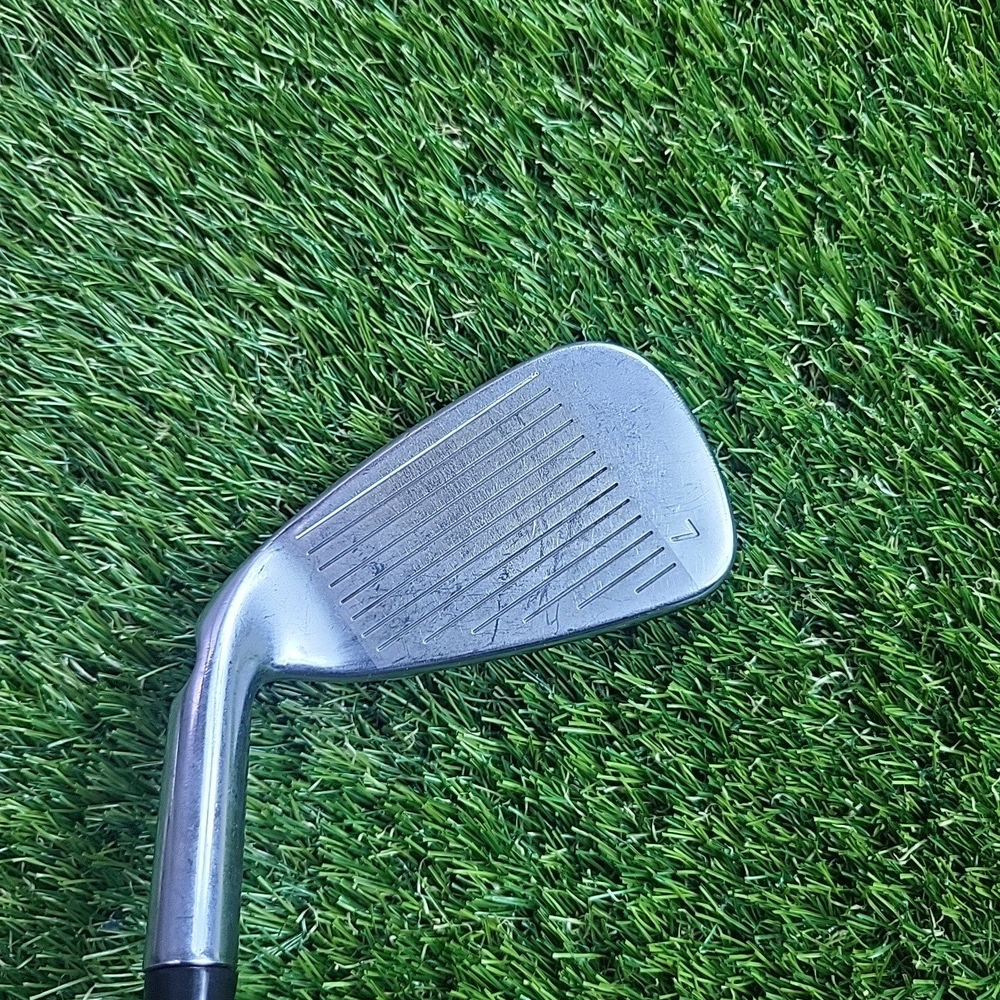 Ping G410 7 Iron Blue Dot 1/4 Inch Longer Project X 5.5 Regular Flex Shaft