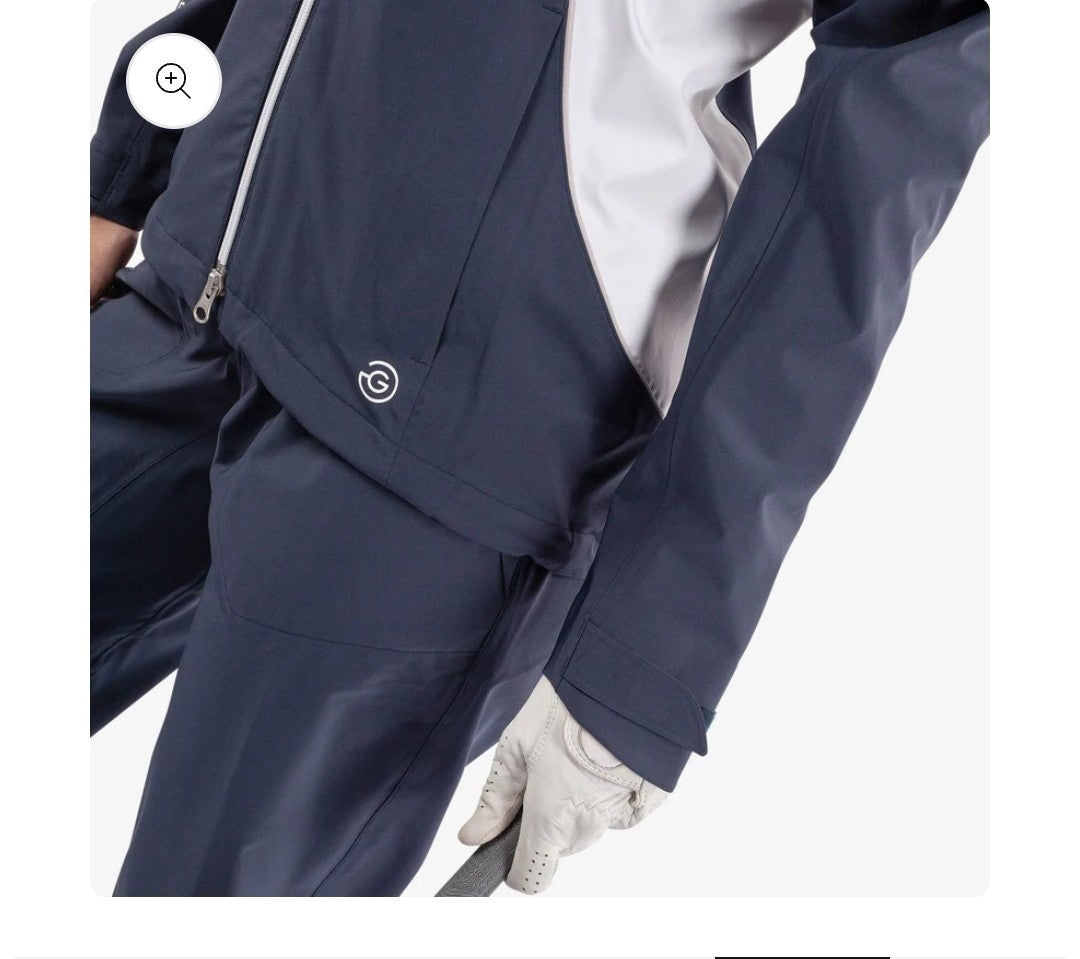 Galvin Green Amy Ladies Waterproof Golf Jacket Navy/White Size S *BRAND NEW*