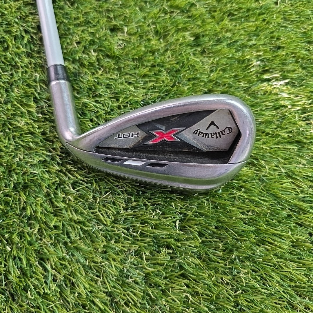 Callaway X Hot Lob Wedge Senior Flex Shaft 2 Inch Shorter