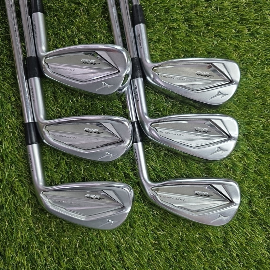 Mizuno JPX 923 Hot Metal Iron Set 5-PW KBS $-Taper Lite 95 Regular Flex Shafts