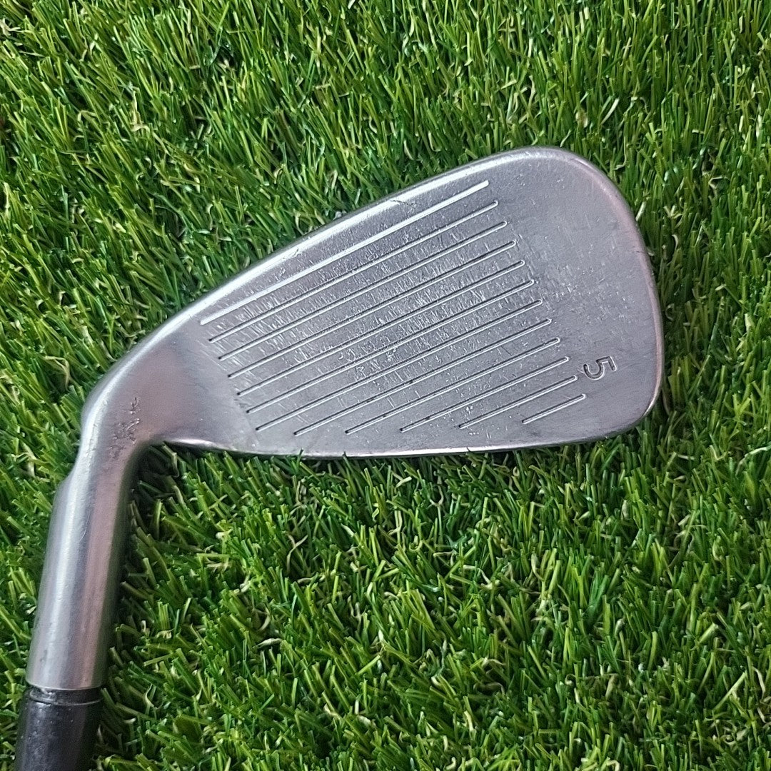 Ping G Series 5 Iron Blue Dot AWT 2.0 Stiff Flex Shaft Midsize Grip 38.75"
