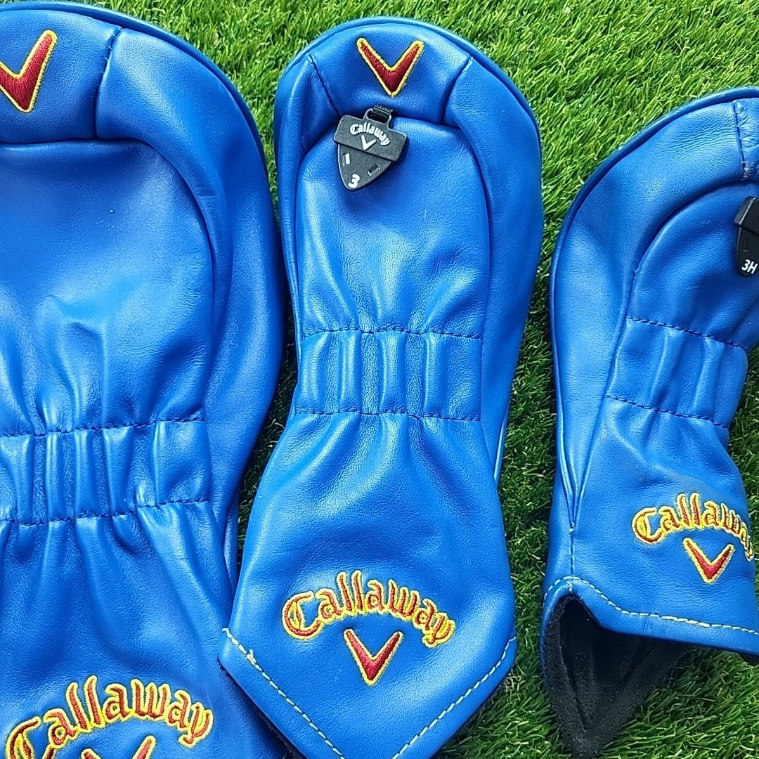 Callaway Ltd Edition PGA Championship 2022 Headcover Set Driver Fairway Hybrid