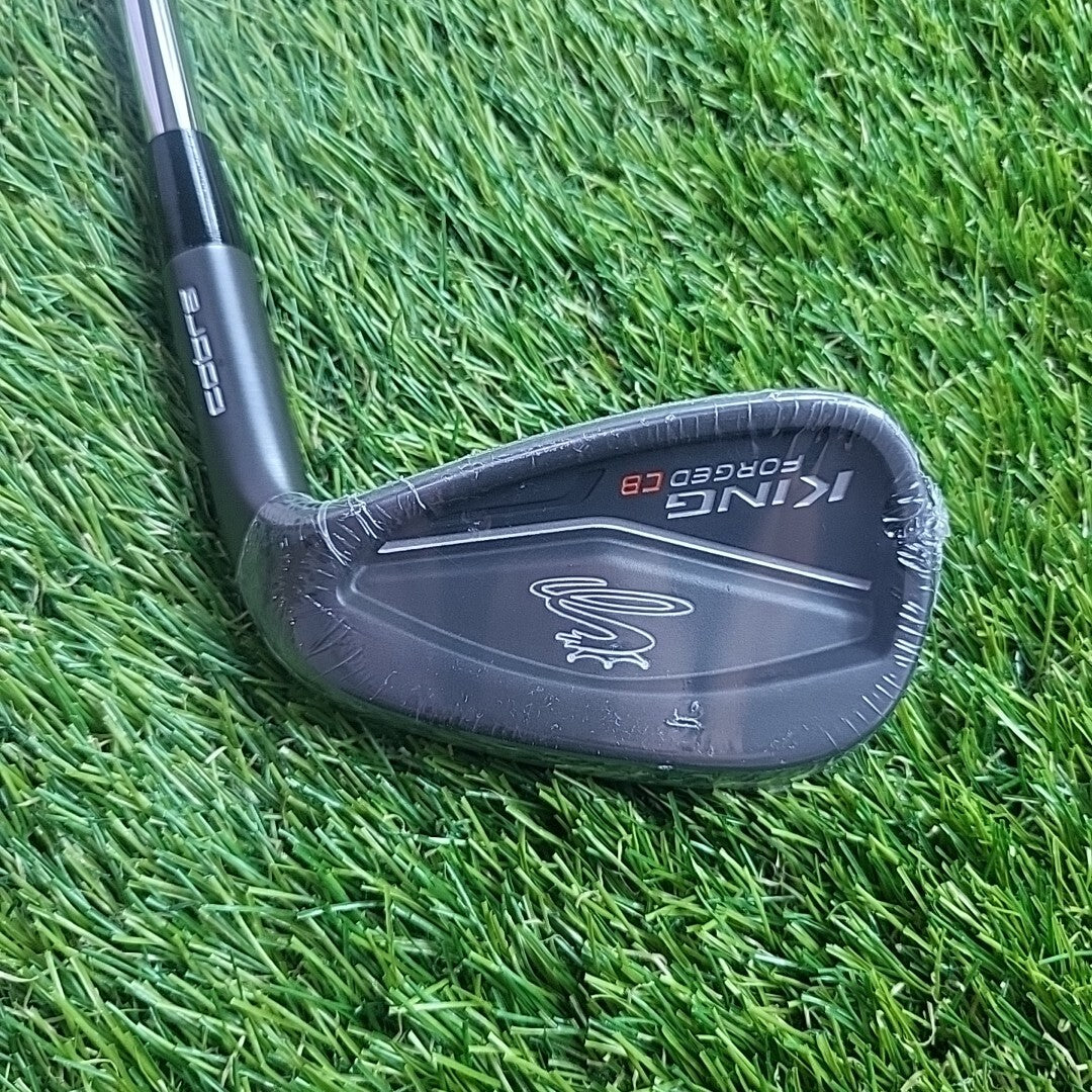 Cobra King Forged CB Black Pitching Wedge KBS Tour 120 Stiff Flex Shaft *NEW*