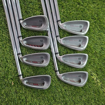 Wilson Deep Red Iron Set 3-PW Regular Flex Shaft +1.5 Inches 