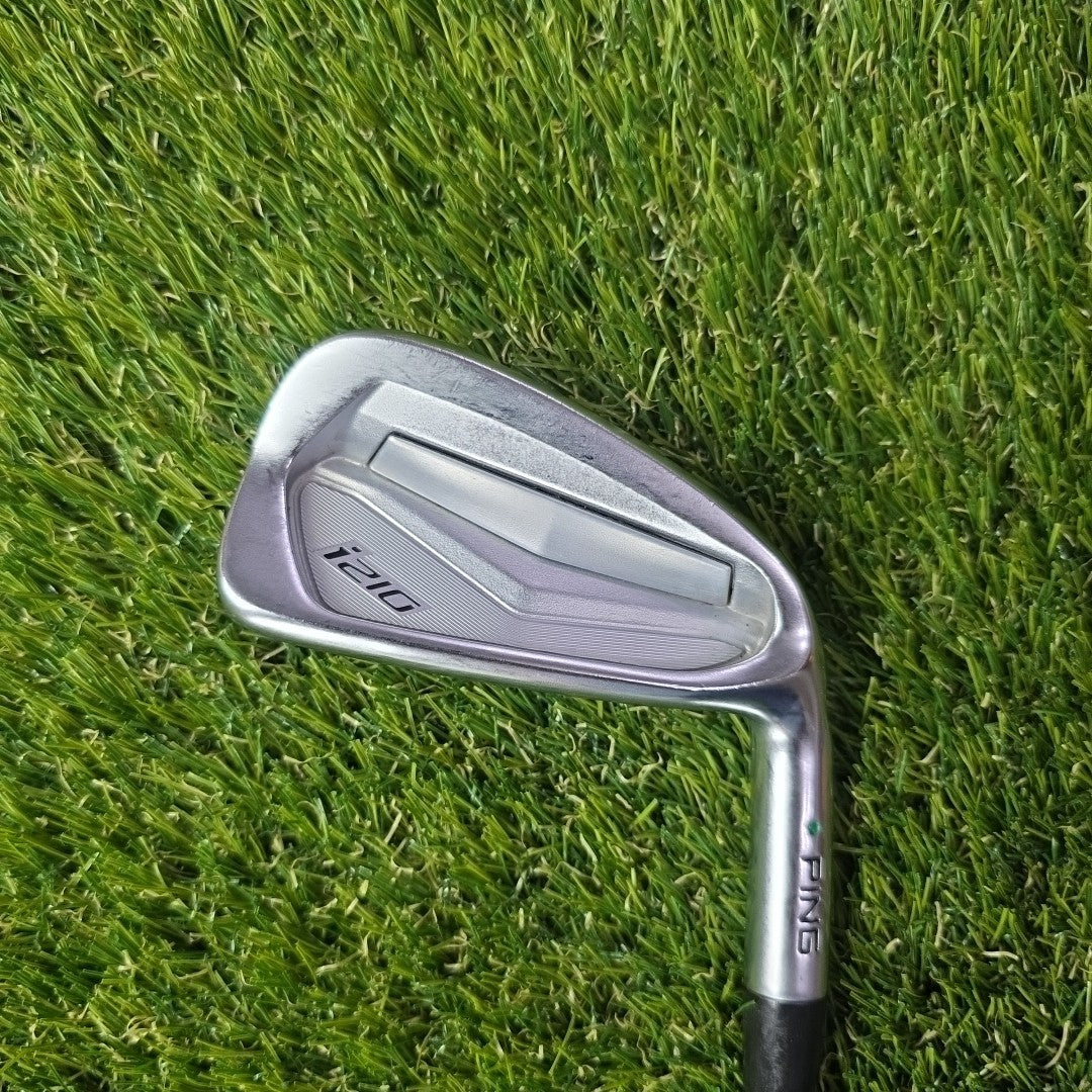 Ping i210 5 Iron Green Dot KBS Tour 120 Stiff Flex Shaft Midsize Grip