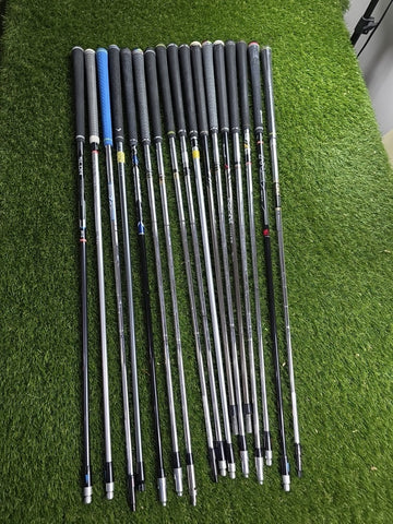 Job Lot Of Golf Club Iron Fitting Shafts Various Flex/Brands X17 Lot 8