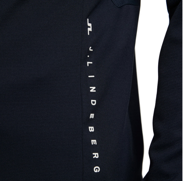 J.Lindeberg Golf Leon Mid Layer SS25 Navy