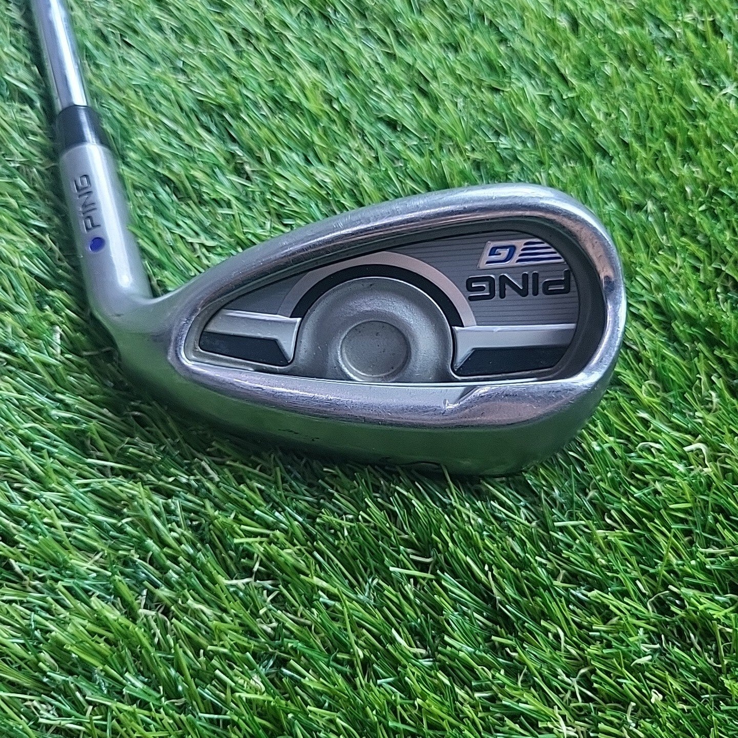 Ping G Series Sand Wedge Purple Dot Standard Length AWT 2.0 Regular Flex Shaft