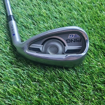 Ping G Series Sand Wedge Purple Dot Standard Length AWT 2.0 Regular Flex Shaft