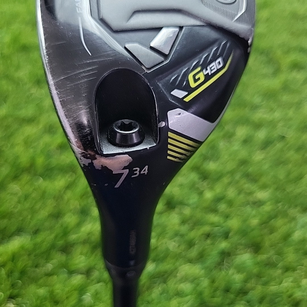 Ping G430 7 Hybrid 34 Degree Alta CB 70 Stiff Flex Shaft *LEFT HANDED*
