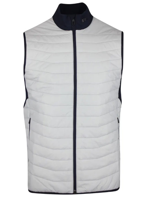 J.Lindeberg Golf Gilet Holden Quilt Hybrid Vest High Rise SS25