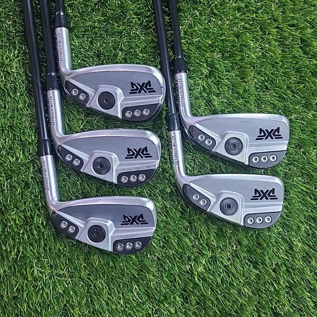 PXG 0311P Gen 5 Iron Set 6-PW KBS TGI 80 Stiff Flex Graphite Shafts