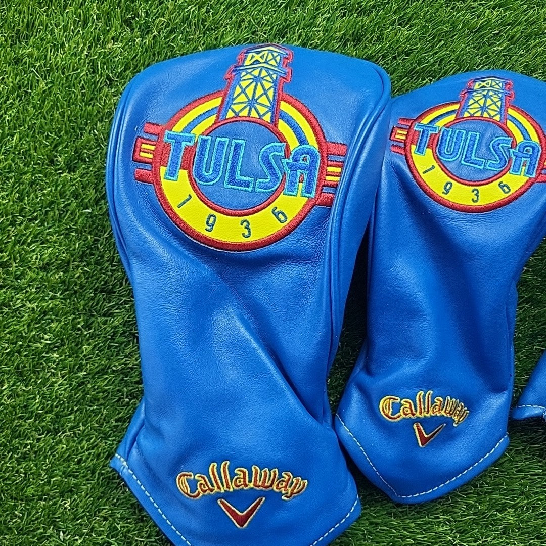 Callaway Ltd Edition PGA Championship 2022 Headcover Set Driver Fairway Hybrid