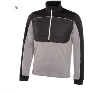 Galvin Green Douglas Insulating Golf Mid Layer Sharkskin/Black Mens SIZE M *NEW*