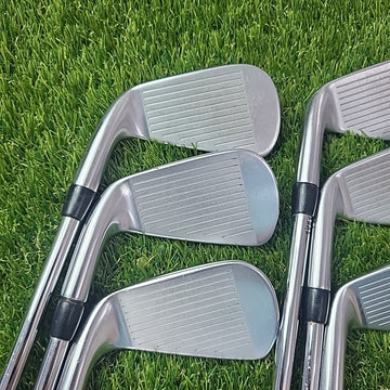 Titleist T200 Iron Set 5-PW AMT Black S300 Stiff Flex Shafts