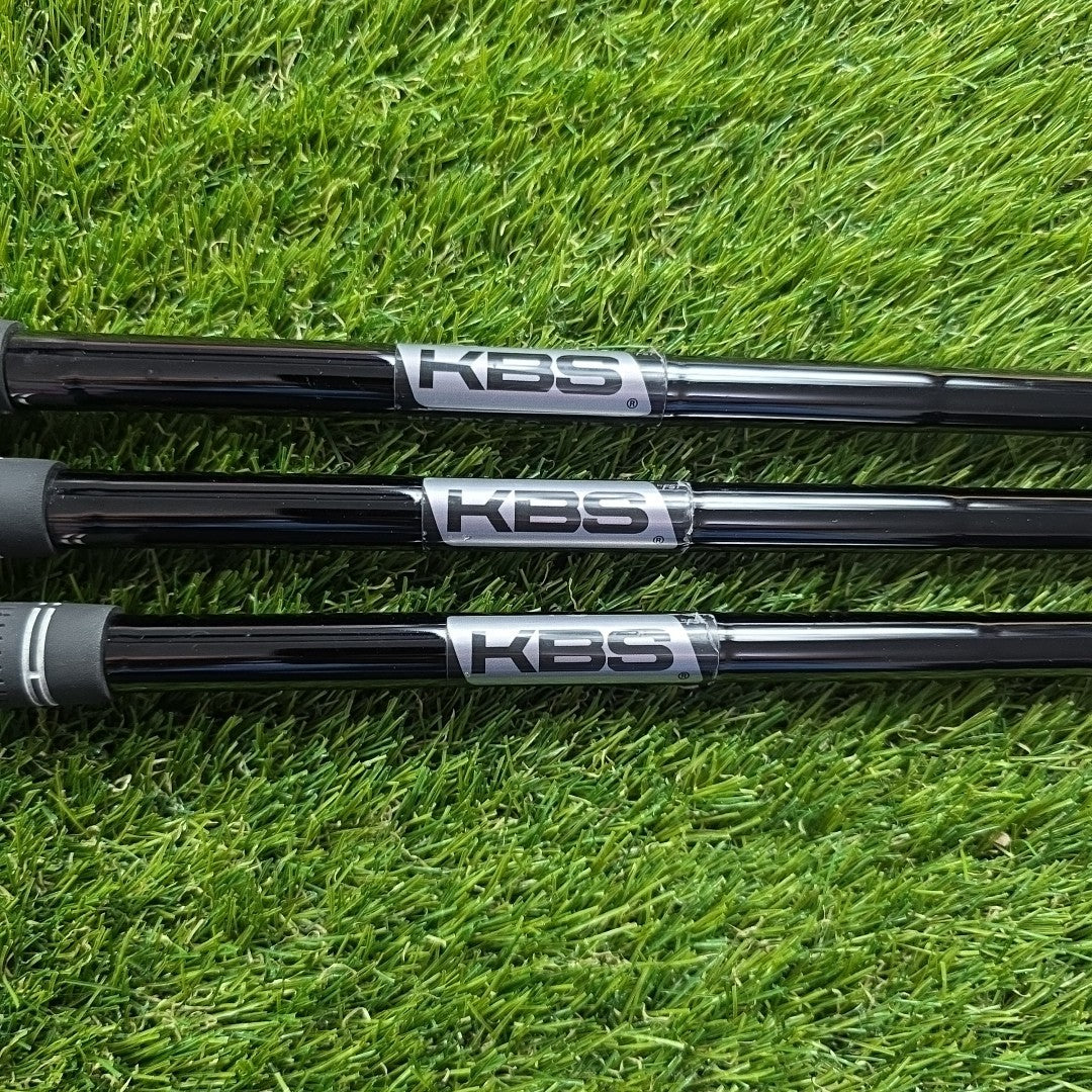 Mizuno S23 Wedge Set 50/56/60 Degree KBS Hi Rev 115 Wedge Flex *LEFT HANDED*