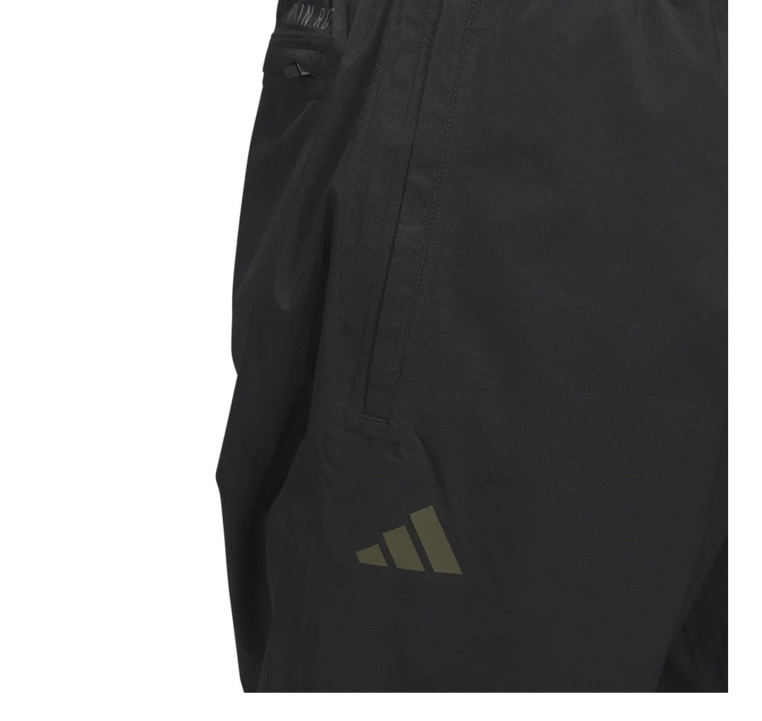 adidas Black RAIN.RDY Golf Tracksuit Bottoms HZ5941 Size M *BRAND NEW*